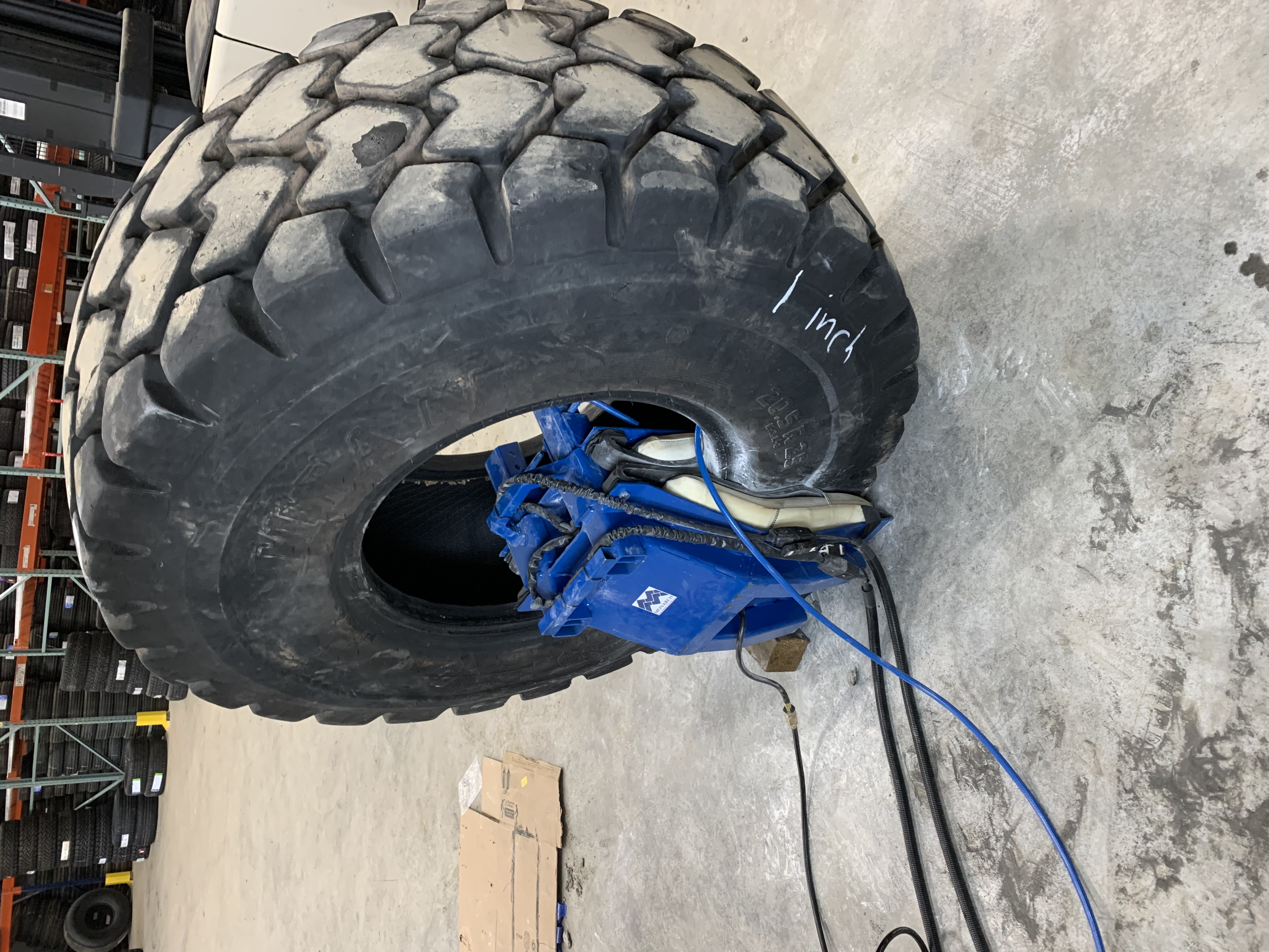 sectional repair on tires